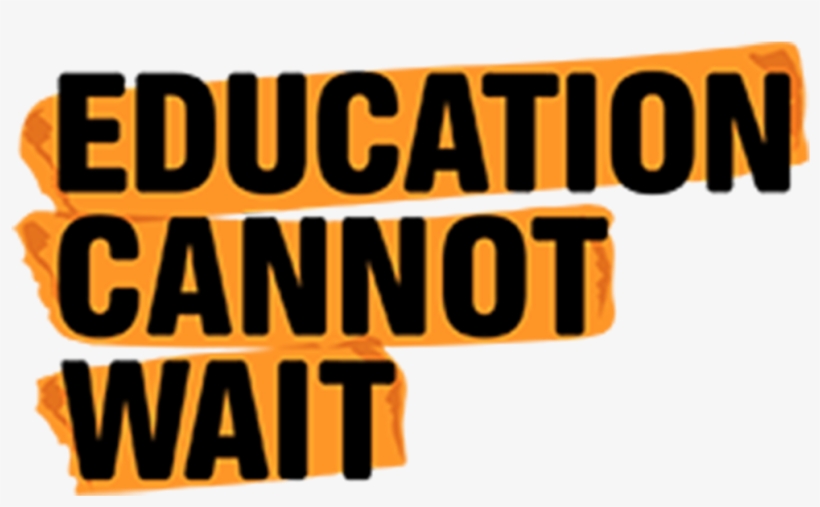 Education Cannot Wait - Education Cannot Wait Logo, transparent png download