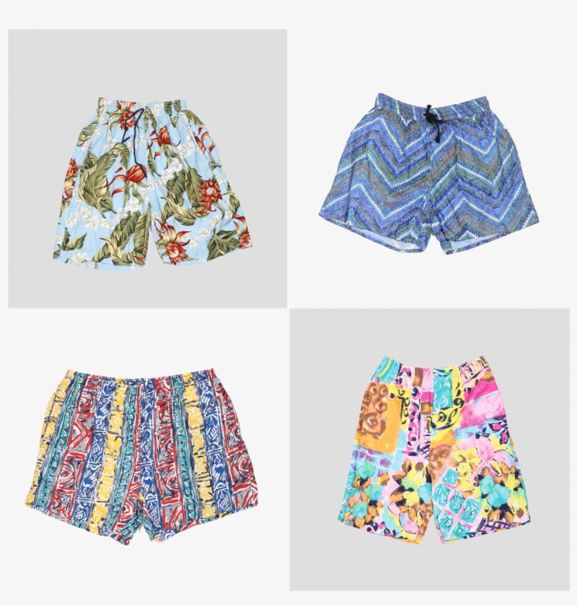80s/90s Summer Shorts - Miniskirt, transparent png download