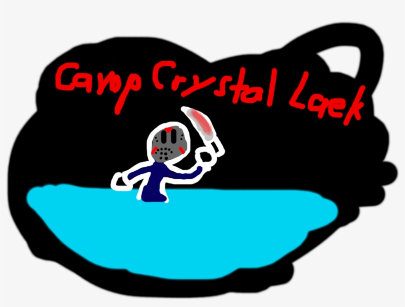 Clip Black And White Download Camp Crystal Lake Clipart - Portable Network Graphics, transparent png download