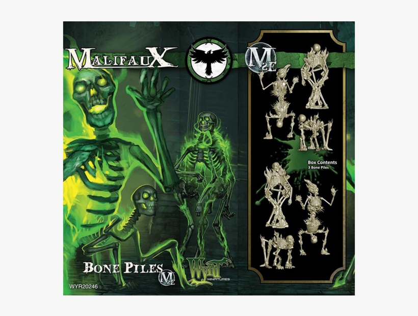 Bone Piles - Malifaux Bone Piles Card, transparent png download