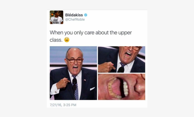 The 33 Funniest Things That Ever Happened On Black - Giuliani Trickle Down Hygiene, transparent png download