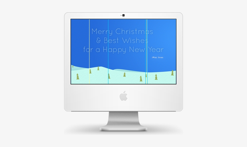 Merry Christmas From Imac Lines - Imac W860, transparent png download