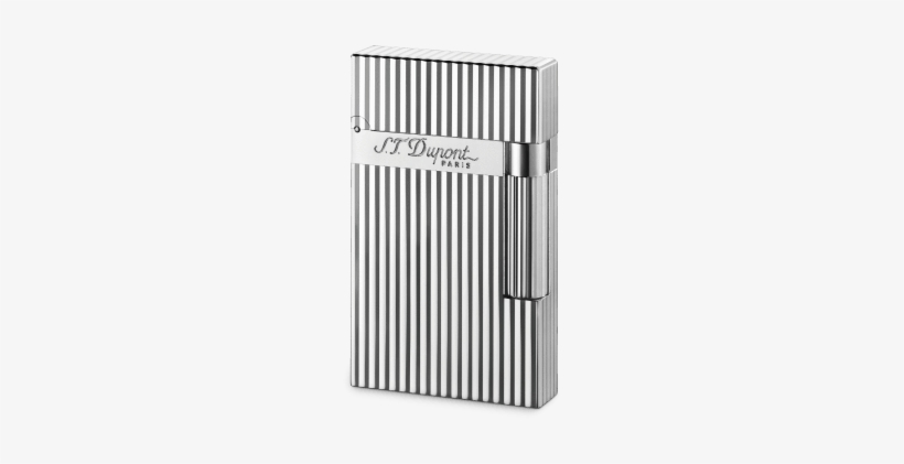 S - T - Dupont - Ligne 2 Silver Montparnasse Vertical - S.t. Dupont Ligne 2 Lighter, Silver, 16817, transparent png download