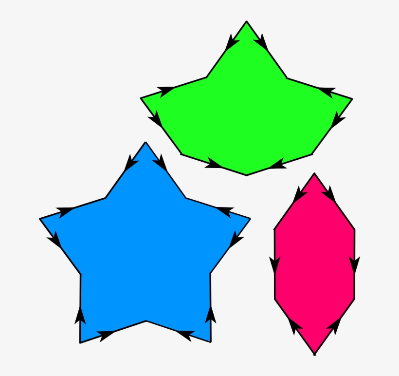 Starfish Ivyleaf Hex - Tessellation, transparent png download