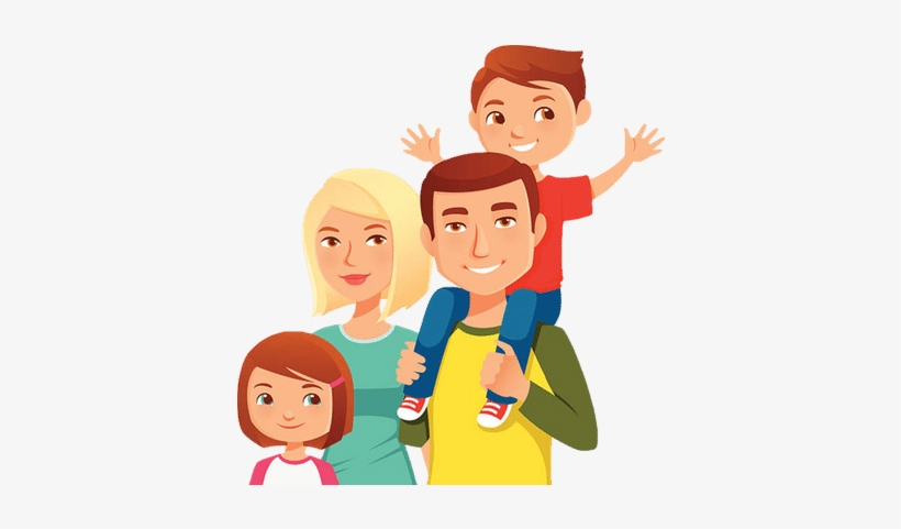 Au Pair - Kid Cartoon Family, transparent png download