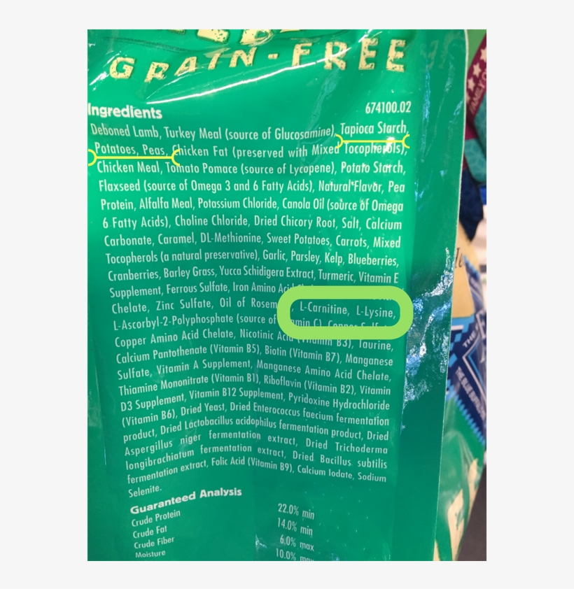 Ingredients L Canitine L Lysine - Lysine, transparent png download