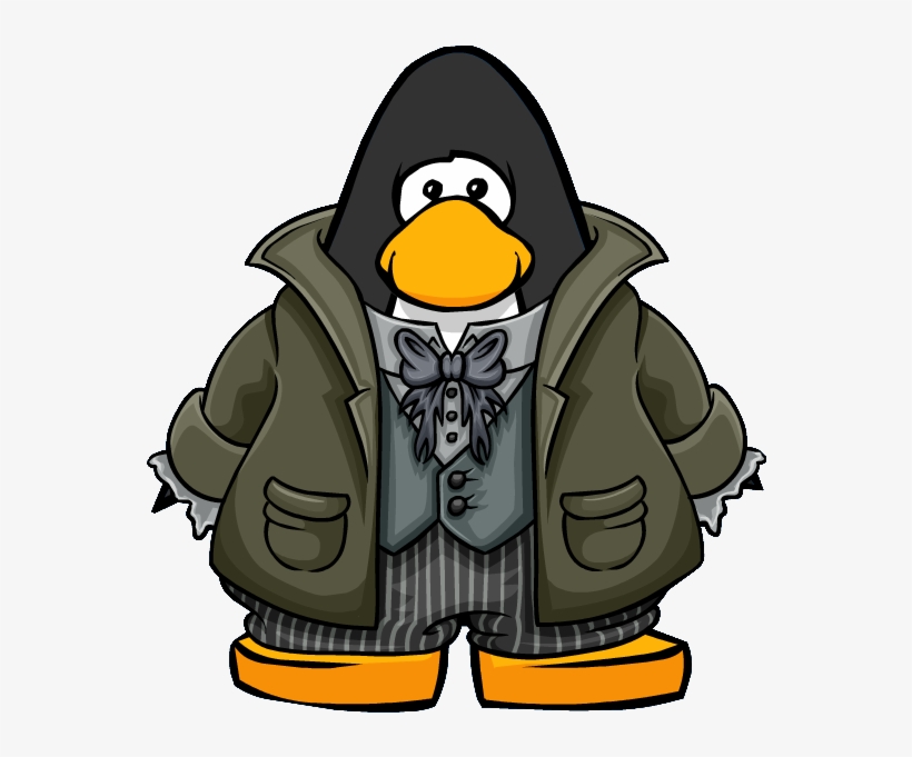 Gravedigger Suit From A Player Card - Club Penguin, transparent png download
