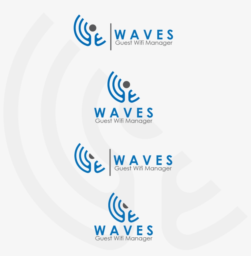 Logo Design By Sonar Tari For Nb Crm International - Sonar Wave Logo, transparent png download