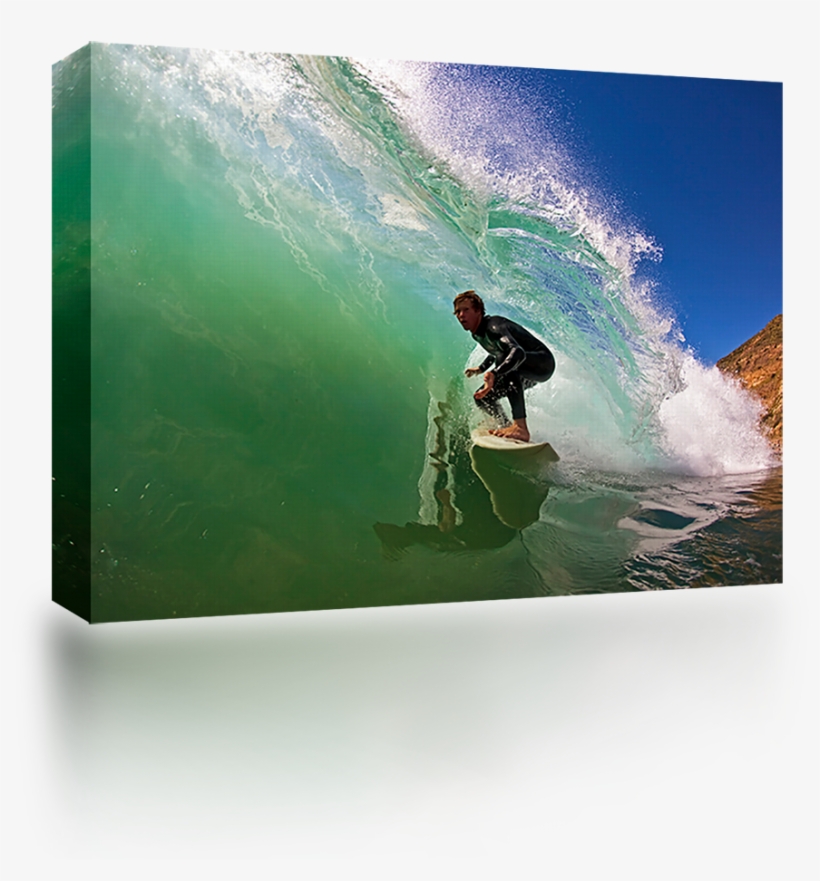 Green Wave Rider - Wave, transparent png download