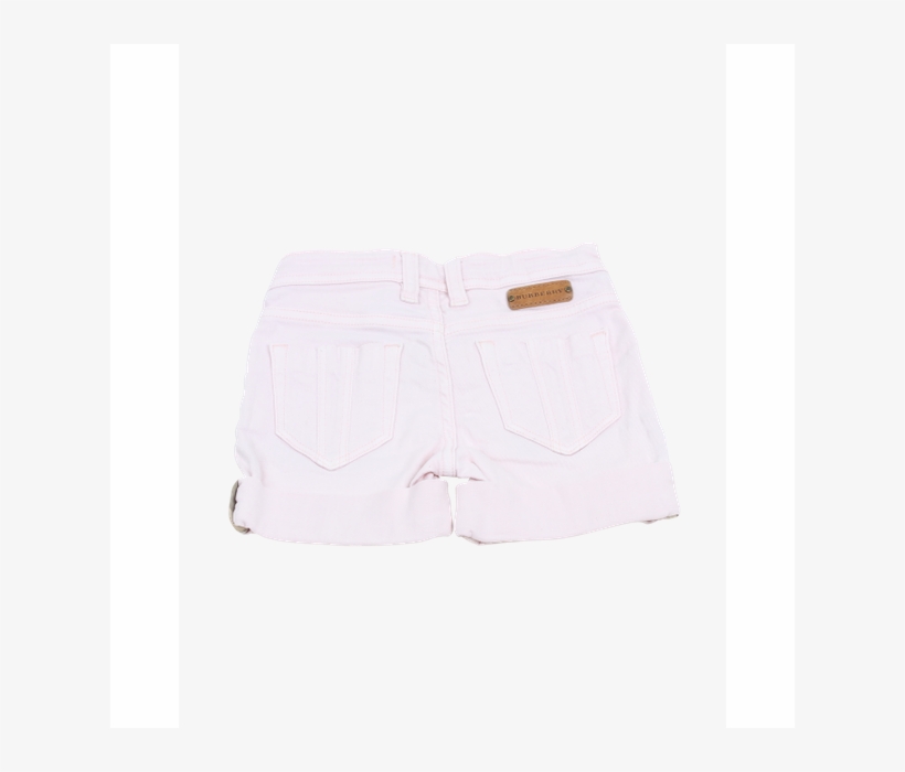 Burberry Light Pink Jean Shorts - Pocket, transparent png download