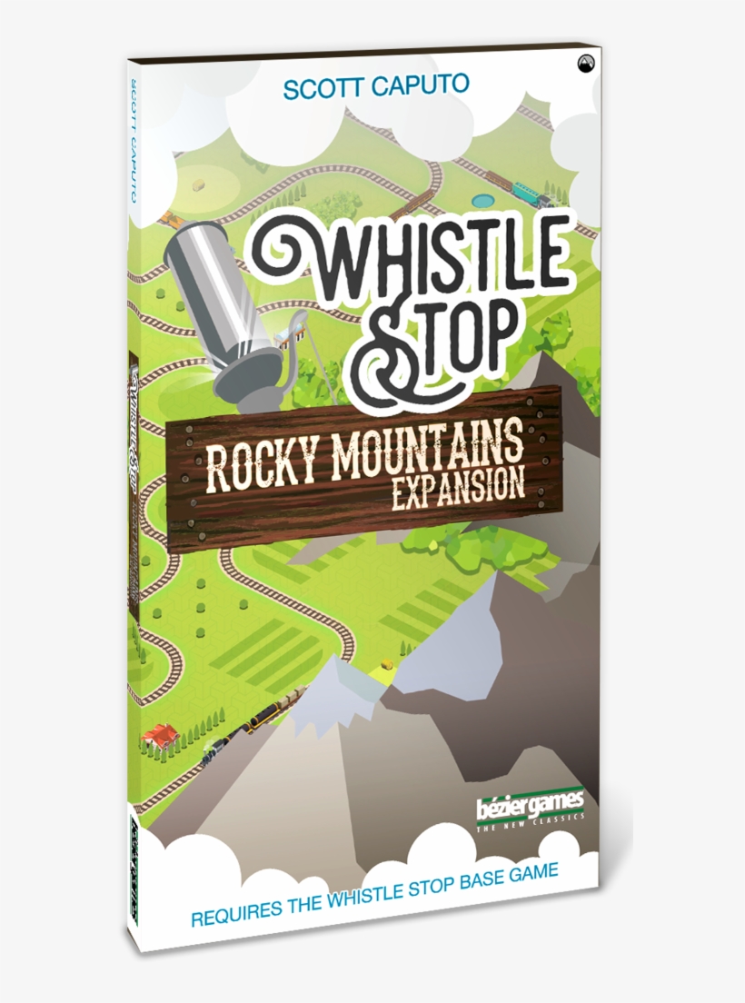 A New Expansion Is Coming To The Popular Whistle Stop - Bezier Games Whistle Stop Board Games, transparent png download
