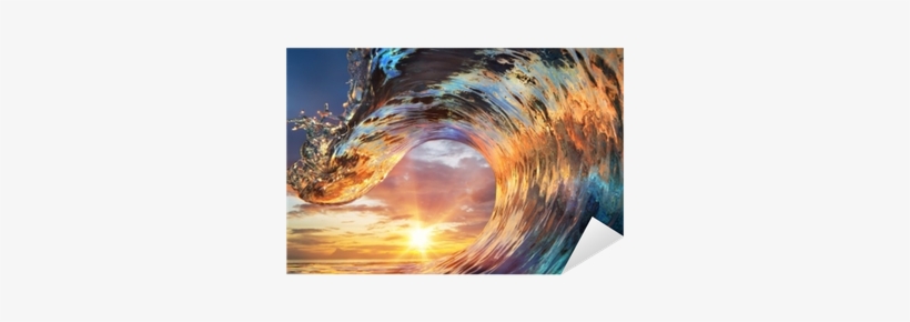 Colorful Ocean Wave - Ocean Waves, transparent png download