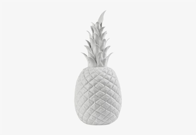 Porcelain Pineapple - Pols Potten - Pineapple - White, transparent png download