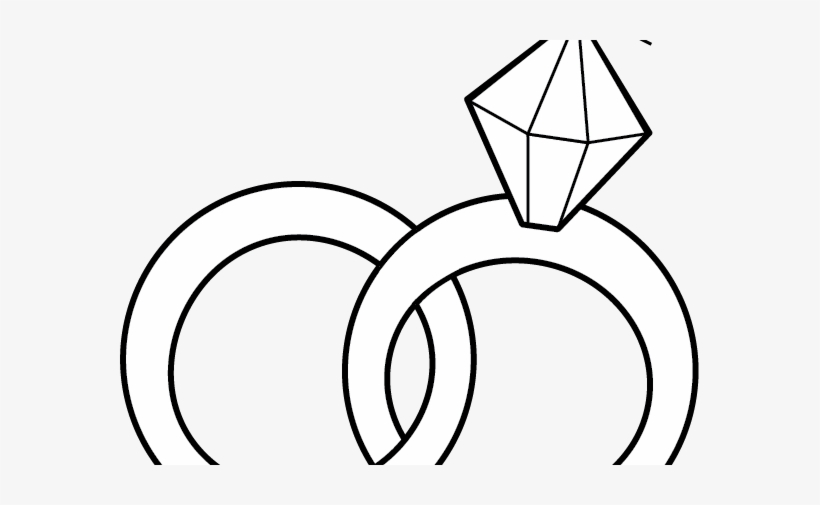 Joined Wedding Free Clipartix X - Clip Art Wedding Rings Png, transparent png download