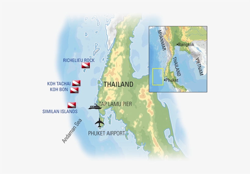 Thailand Andmansea - Similan Islands, transparent png download