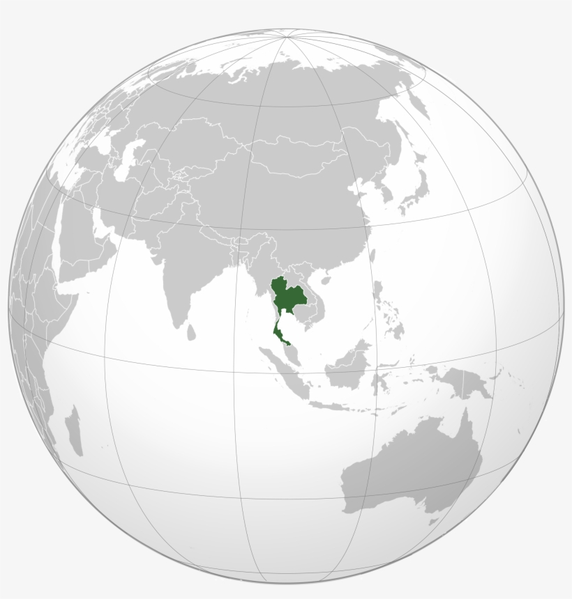 See Also - Thailand On Earth Map, transparent png download