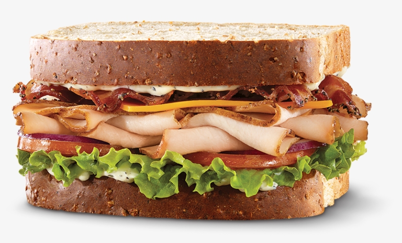 Smokehouse Turkey Club - Arby's Market Fresh Sandwiches Transparent PNG ...