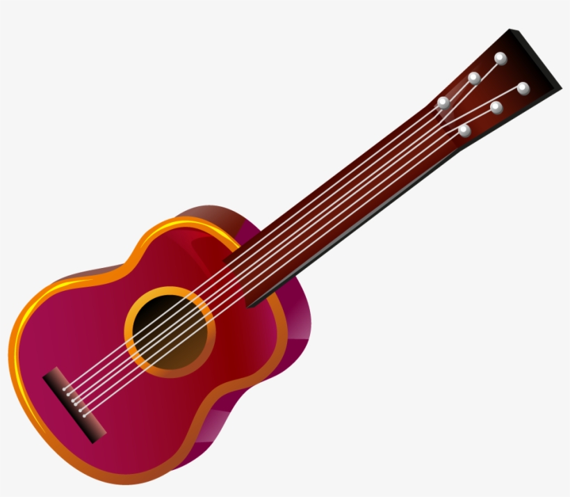 Cuatro Png - Guitar, transparent png download