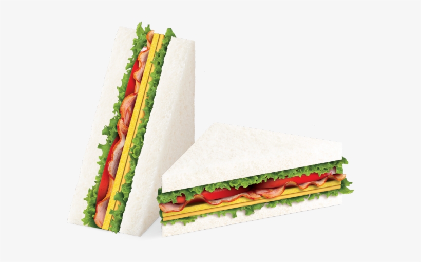 The Club Sandwich - Fast Food, transparent png download