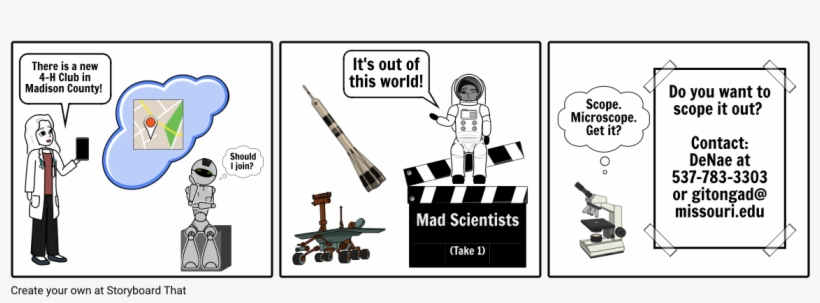 Mad Scientists - Cartoon, transparent png download
