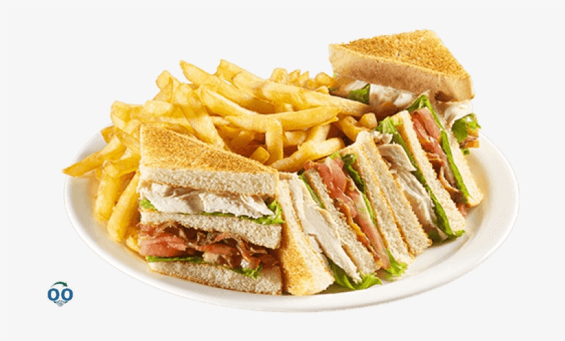 Chicken Club Sandwich - Shrimp, transparent png download