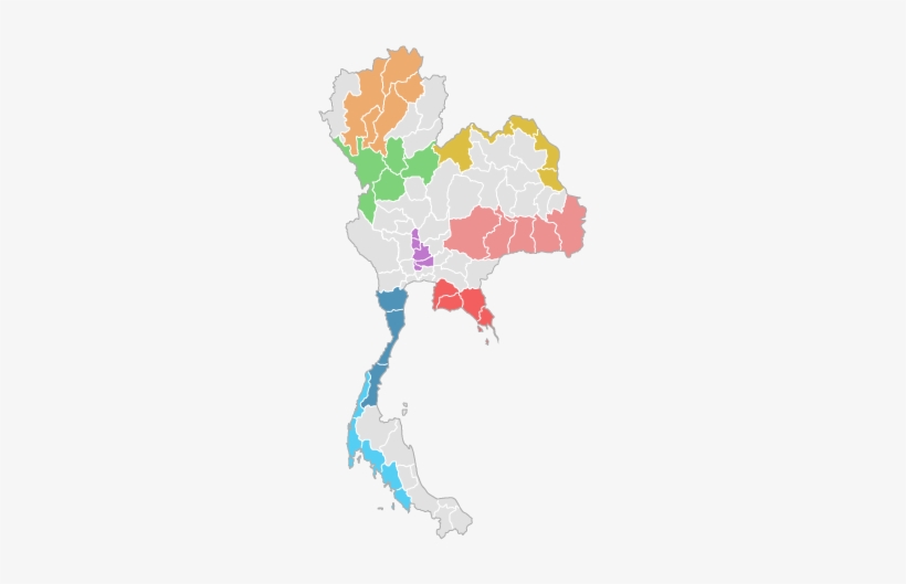 The Winners Of The Amazing Thailand Film Challenge, - Thailand Map, transparent png download