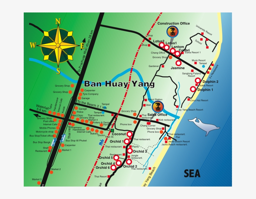 Bymap - Huay Yang, transparent png download