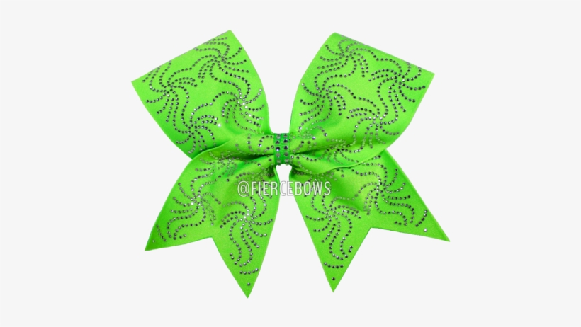 Fireworks Rhinestone Cheer Bow - Fireworks, transparent png download