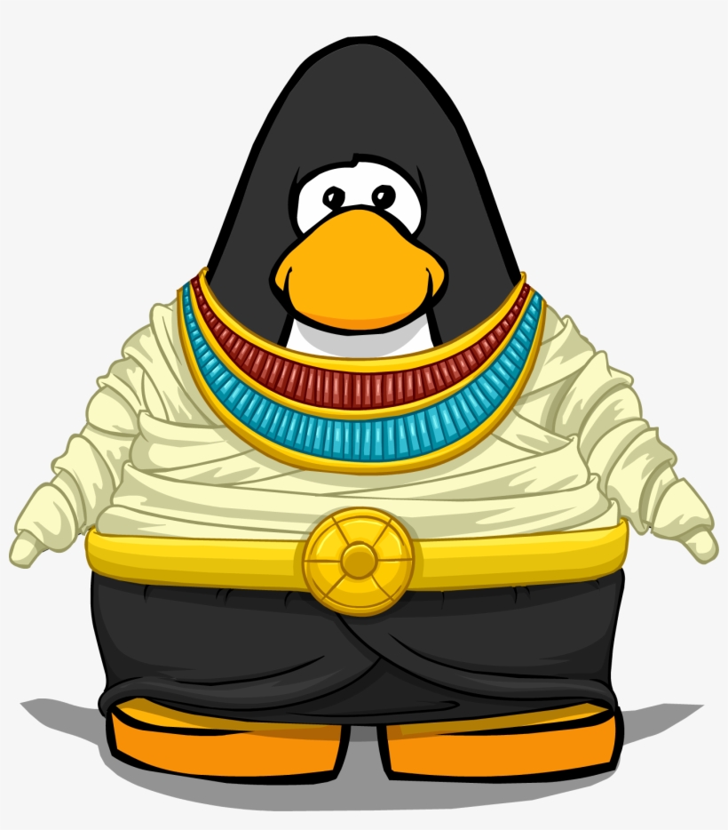 Tomb King Costume From A Player Card - Club Penguin, transparent png download