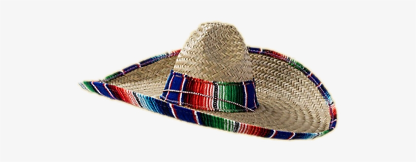 Sombrero Hat Freetoedit - Sombrero With Serape Band, transparent png download
