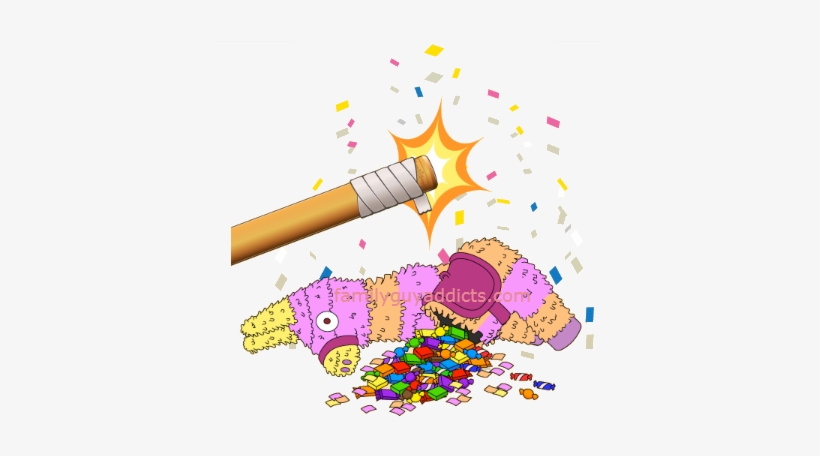 Pinata Latcher Whacked - Piñata, transparent png download
