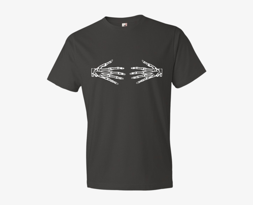 Skeleton Hands T-shirt - Rope Tree Journalist T Shirt, transparent png download