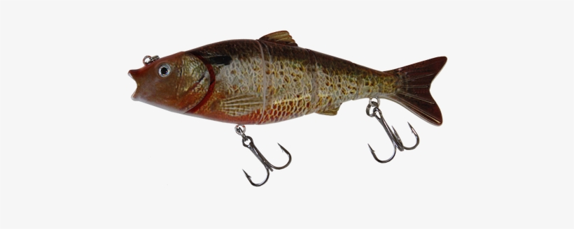 Hard Multi Jointed Bluegill Swimbait Fishing Lure - Perch, transparent png download