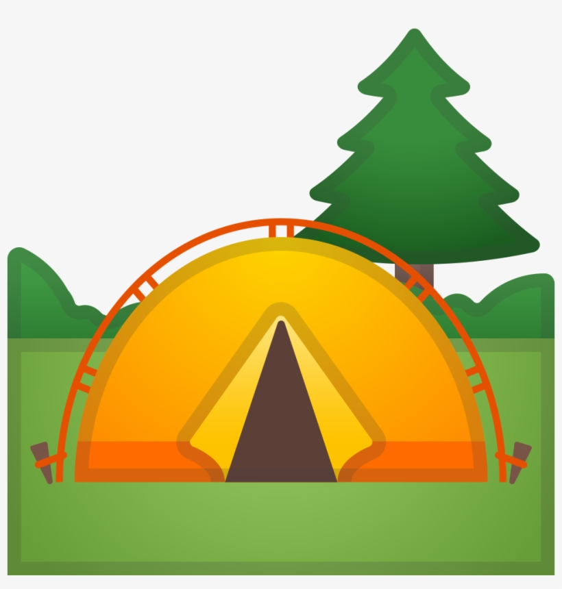 Camping Icon - Zelt Emoji, transparent png download