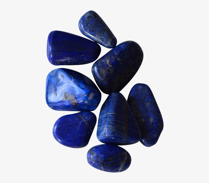 Lapis Lazuli Tumbles Bag - Lapis Lazuli, transparent png download