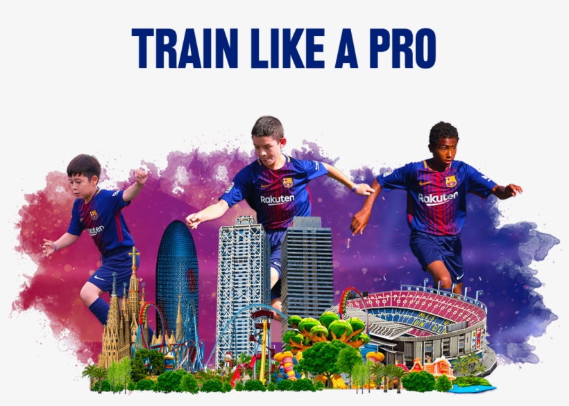 The Official Fc Barcelona Residential Soccer Camps - Fc Barcelona Academy Camp, transparent png download