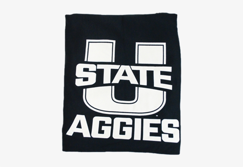 U-state Aggies Blanket - Utah State University Athletic Logo, transparent png download