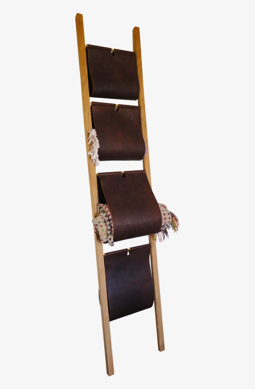 The Ladder With Leather Saddle Bags Is A Different, transparent png download