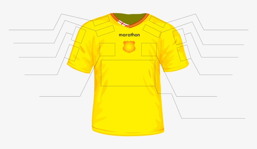 Camiseta Principal 2018 Vectorizada - Vector Camiseta Barcelona Sc, transparent png download