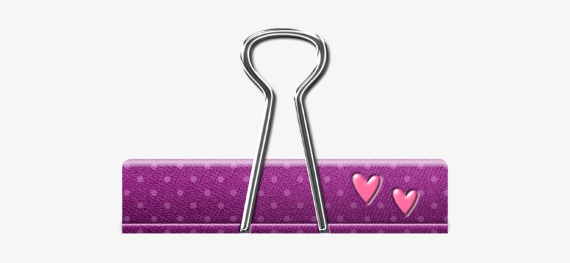 Binder Clips, Clip Art, Illustrations - Clip Vermelho Png, transparent png download
