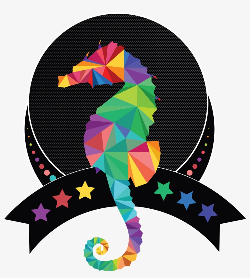 Furry Sea Horse - Crescent, transparent png download