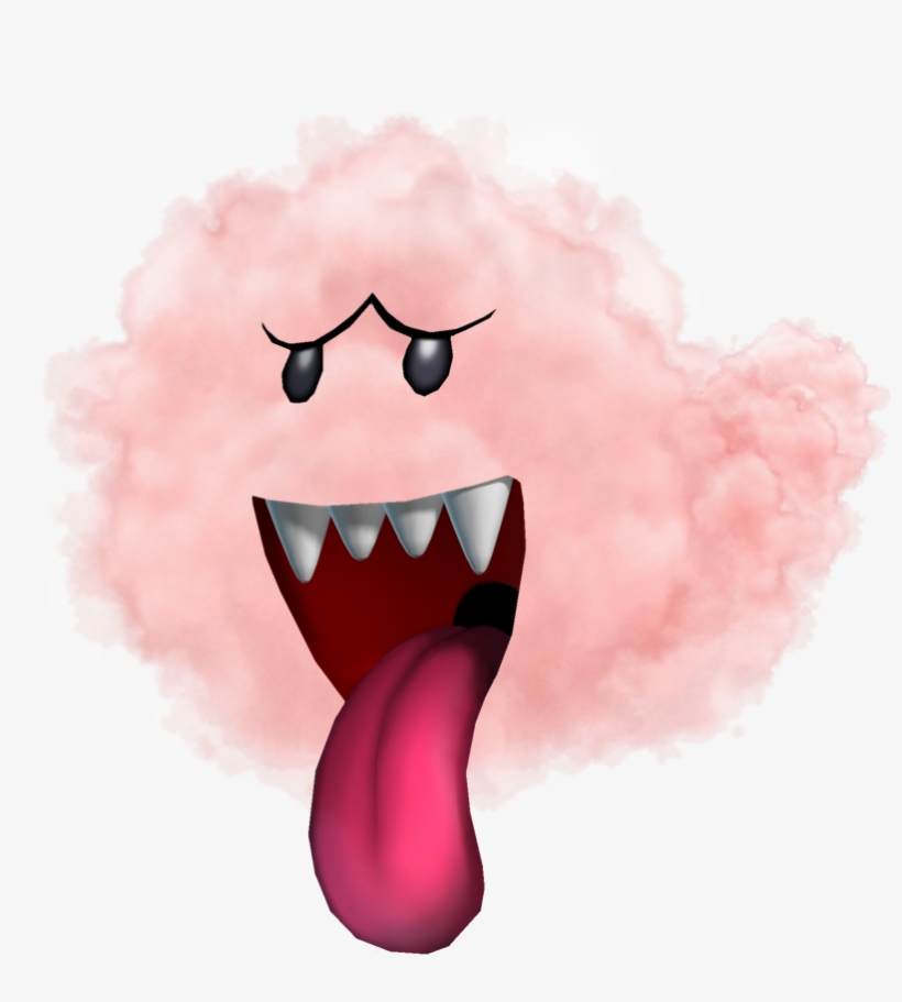 Red Foggy Boo - Cartoon, transparent png download