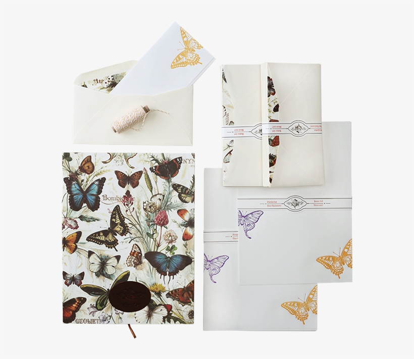 Butterflies - Bomoart Butterflies Wrapping Paper, transparent png download