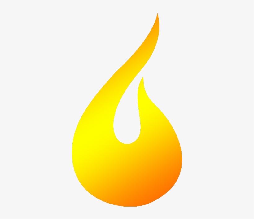 Flame-silhouette - Silhouette, transparent png download