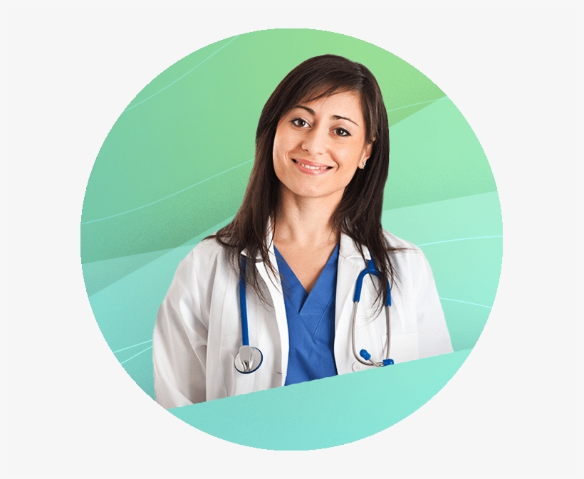 Smiling Physician Against Gradient Background - Doctor From Middle East, transparent png download