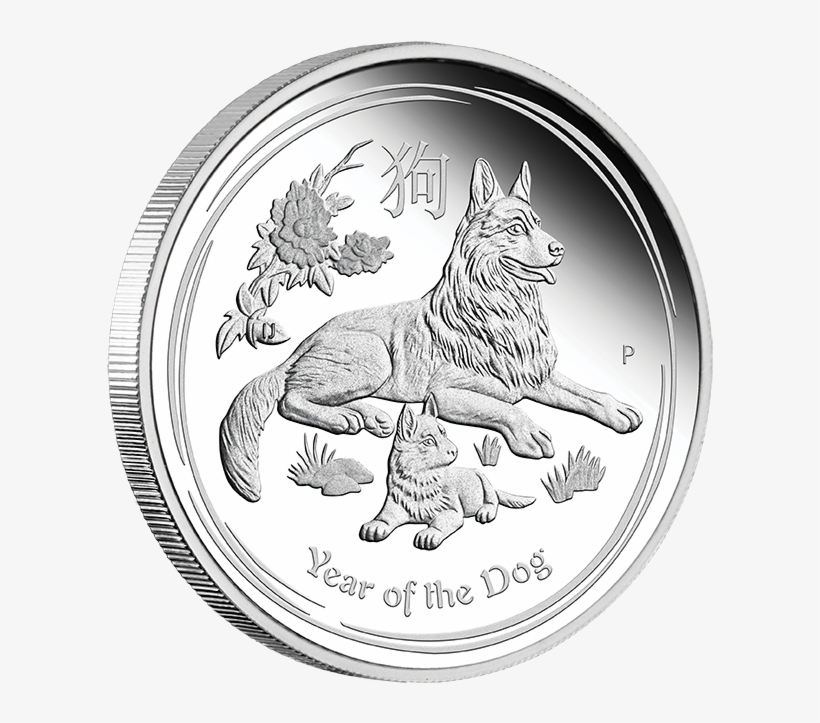 Buy The Perth Mint's Australian Lunar Series Ii 2018 - 2018 Year Of The Dog Perth, transparent png download