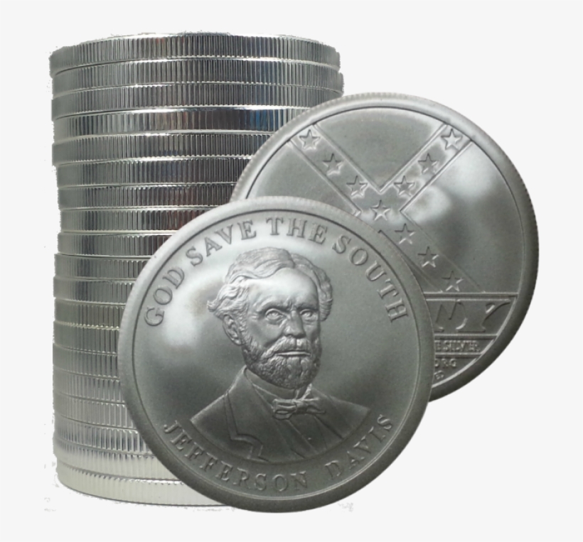 Confederate Silver Coins, transparent png download