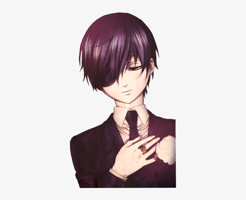 Ciel Phantomhive - Black Butler 2: Sebastian & Ciel Fabric Poster, transparent png download