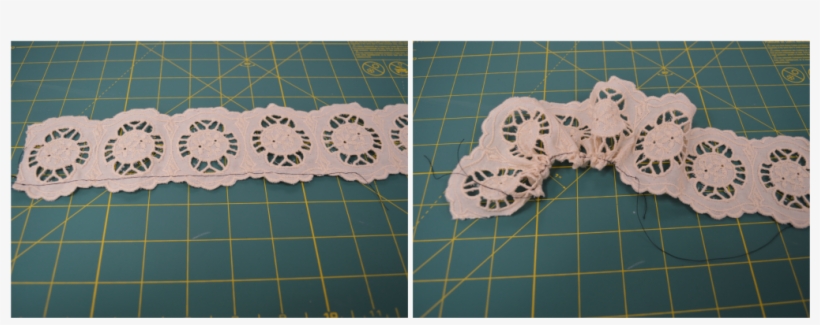 One Of The Most Common Is Gathering As You Pin Or Sew, - Doily, transparent png download