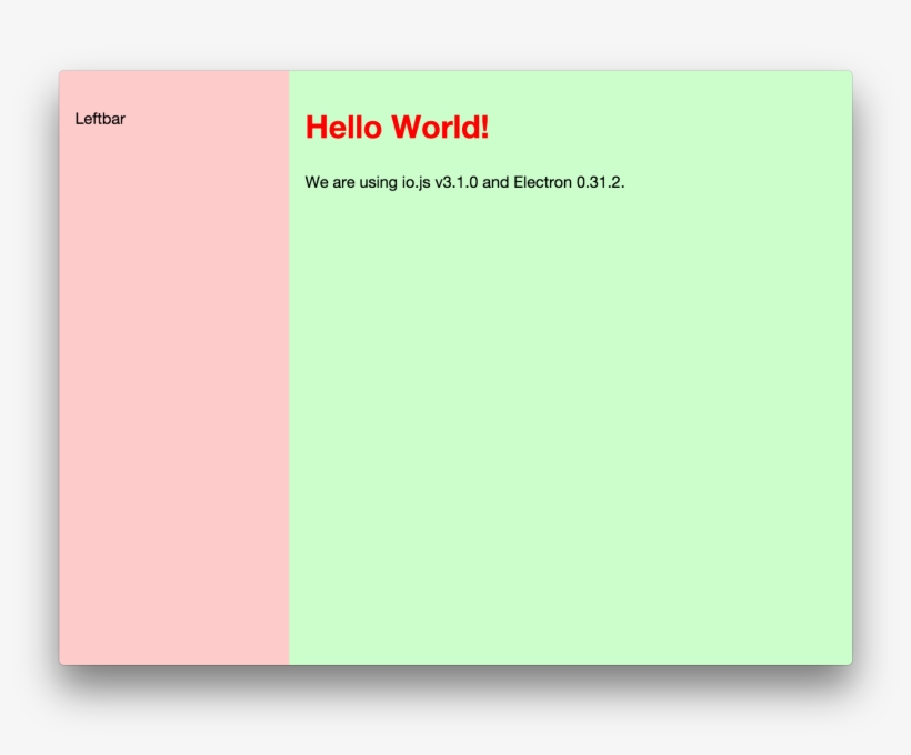 No Title Bar, Which Is Nice - Electron Title Bar Style, transparent png download